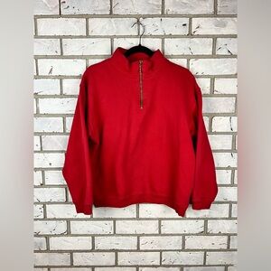 On your mark | Vintage Red 1/4 Zip